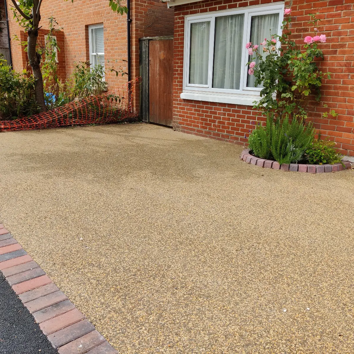 Resin bound driveway