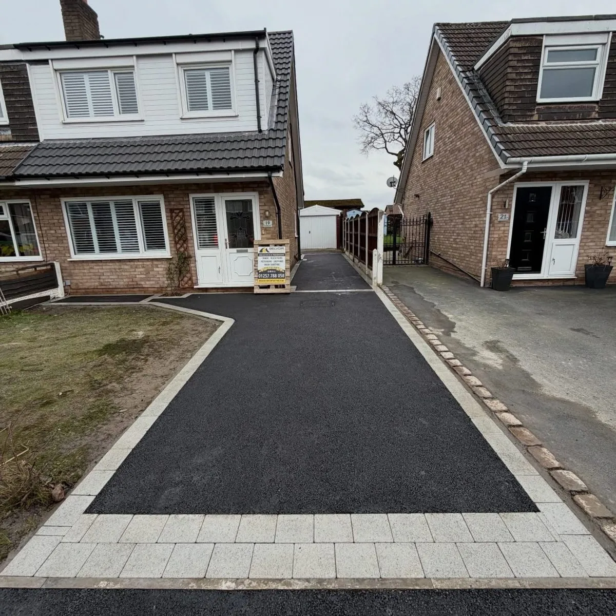 Tarmac driveway
