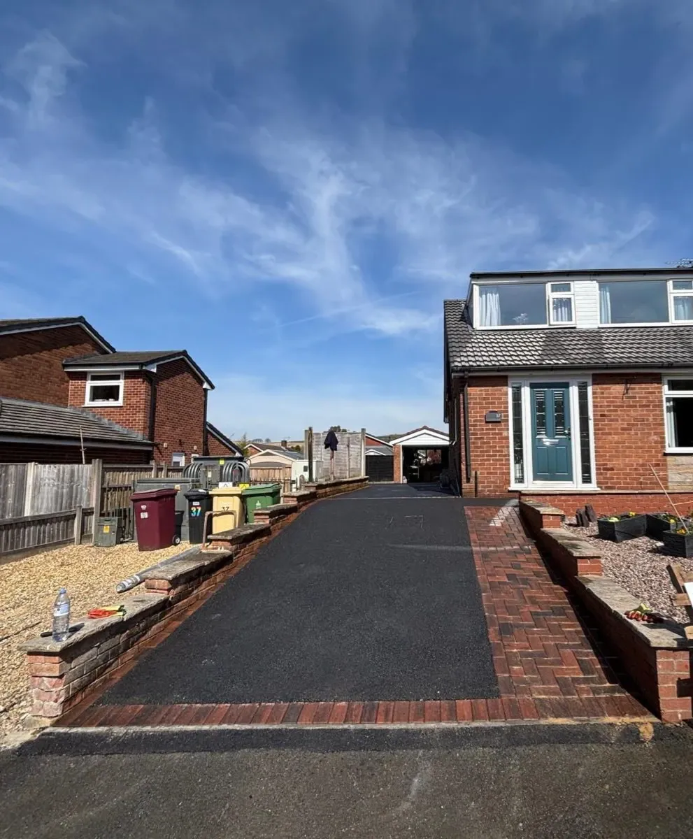 Tarmac driveway