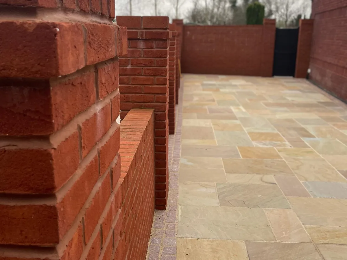 THB Contractors patios work in the North West