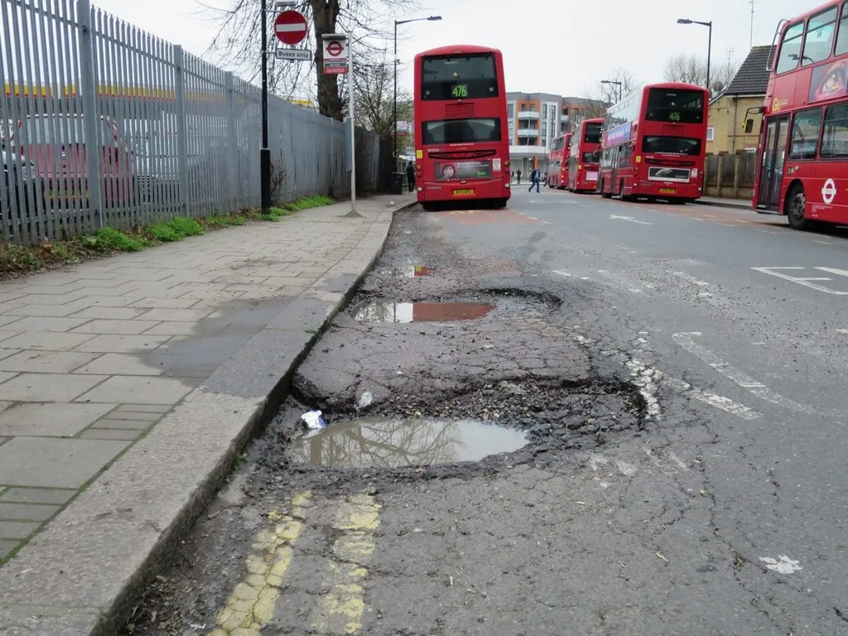 THB Contractors pothole repairs work in the North West